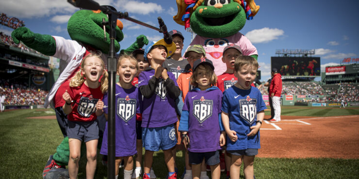Red Sox Foundation community program at Fenway Park